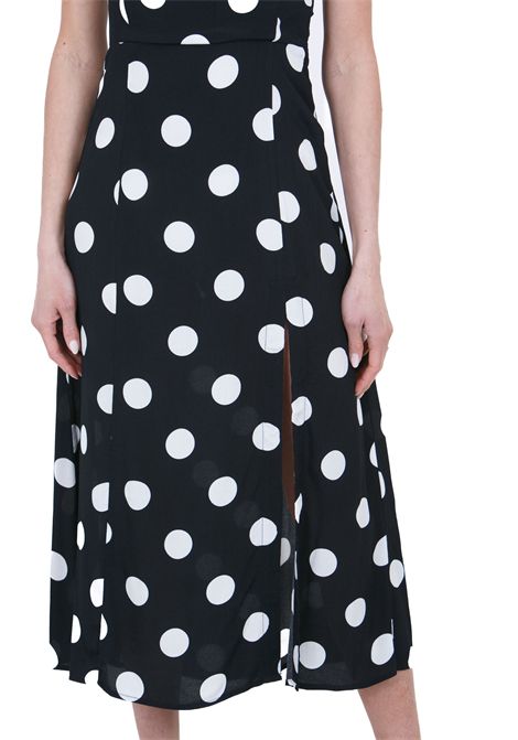 SCOLLO QUADRATO SPACCO LATERALE MAR DE MARGARITAS | Abiti | PAULA-01536-PTTS0053NE140